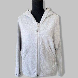 Lululemon Minimal Full  Zip Hoodie in Grey